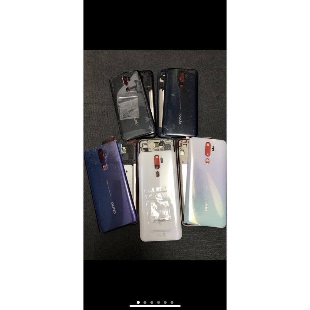 bộ vỏ oppo A9 2020 (gồm lưng,xương ,sườn,phím,kính camera) | BigBuy360 - bigbuy360.vn