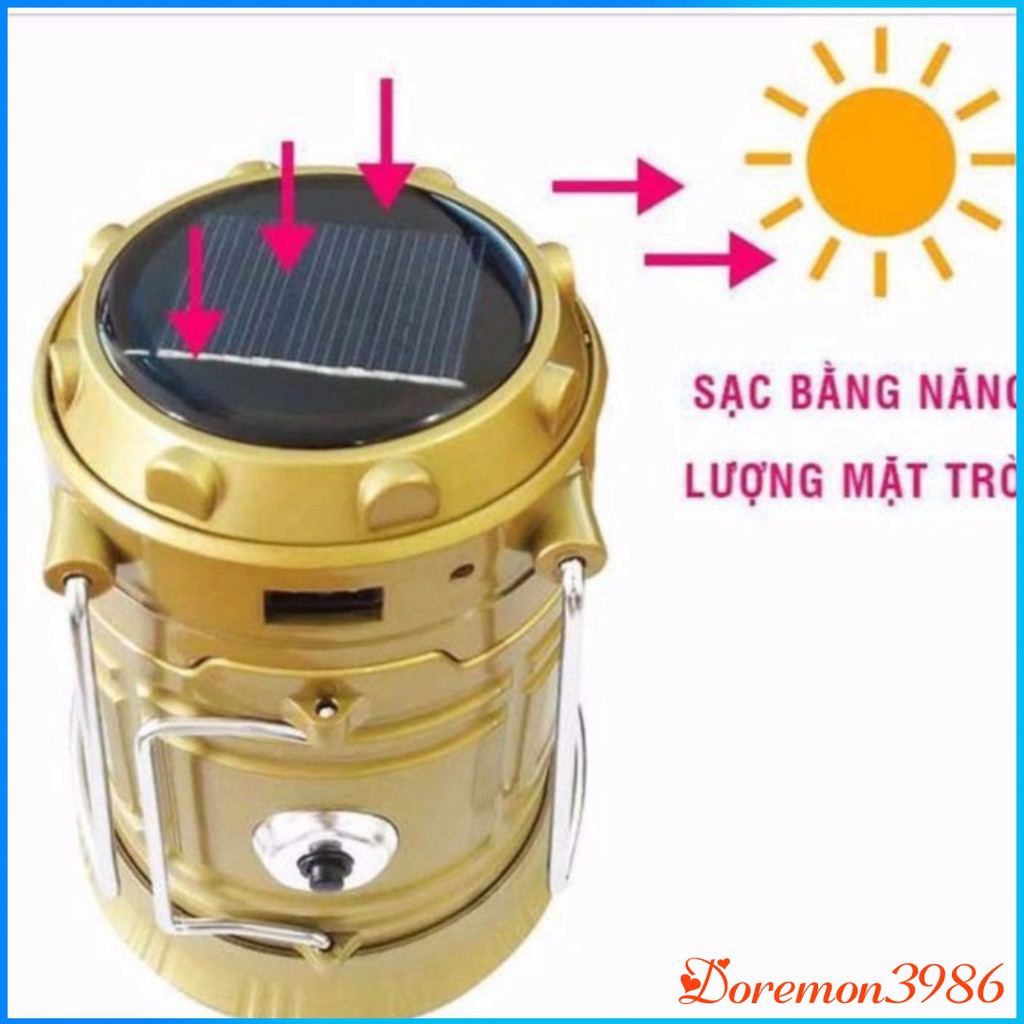 [FREE SHIP] 💥[BẢO HÀNH 1 NĂM]💥Đèn Bão LED Năng Lượng Mặt Trời 3 Trong 1💥SIÊU HOT💥