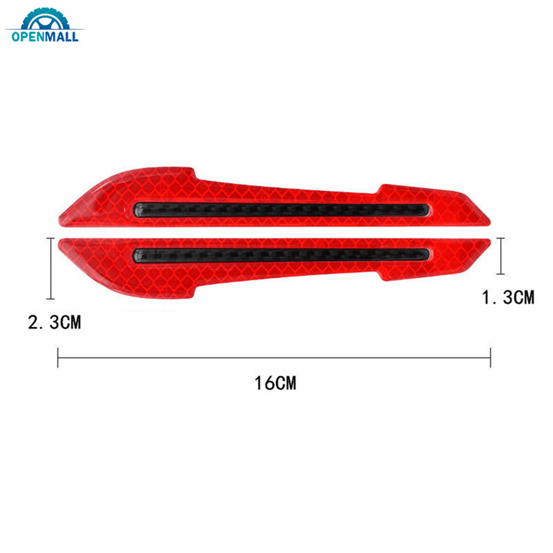Set 2 miếng dán phản quang dành cho kính chiếu hậu xe hơi