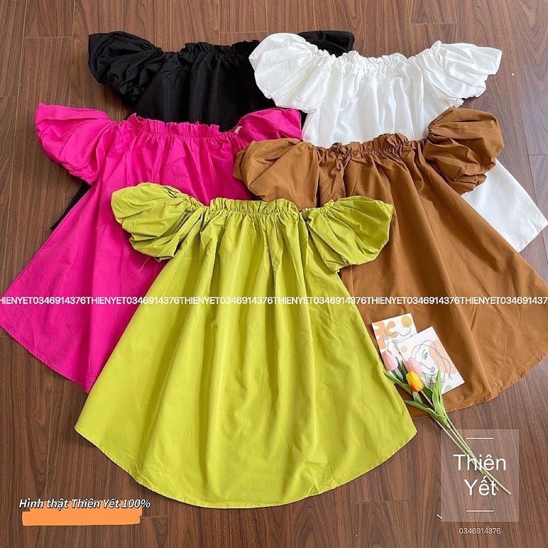 ÁO THÔ TRỄ VAI TAY BỒNG”MIMI” siêu xinh - Thiên Yết QTA01