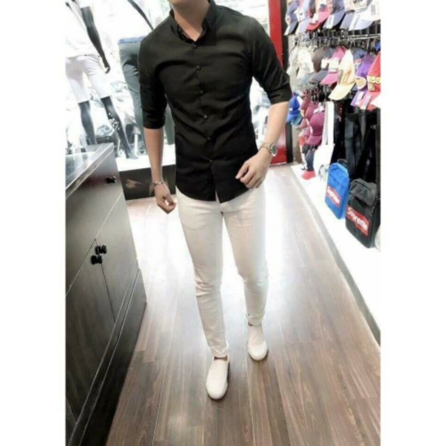 ✅ 🔝 Áo Sơ Mi Nam  Công Sở vải Lụa mát , Không Nhăn, Dài Tay Giá tại Xưởng 💯 █▓▒░