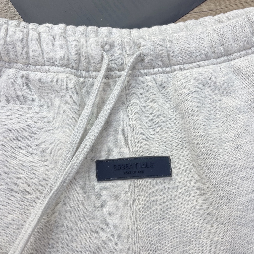 [CHÍNH HÃNG] Quần Đùi Short Fear of God ESSENTIAL SS22 màu Xám Light Oatmeal