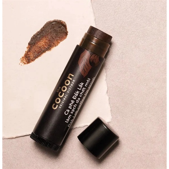 Tẩy Tế Bào Chết Môi Cocoon Coffee Lip Scrub 5g