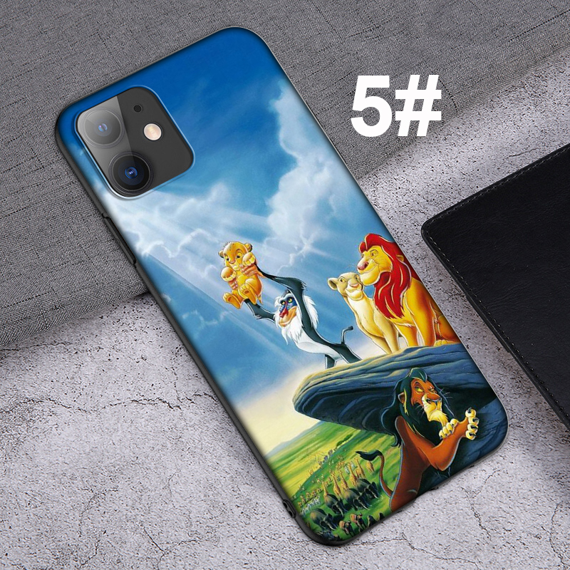 iPhone XR X Xs Max 7 8 6s 6 Plus 7+ 8+ 5 5s SE 2020 Casing Soft Case 120LU The Lion King mobile phone case