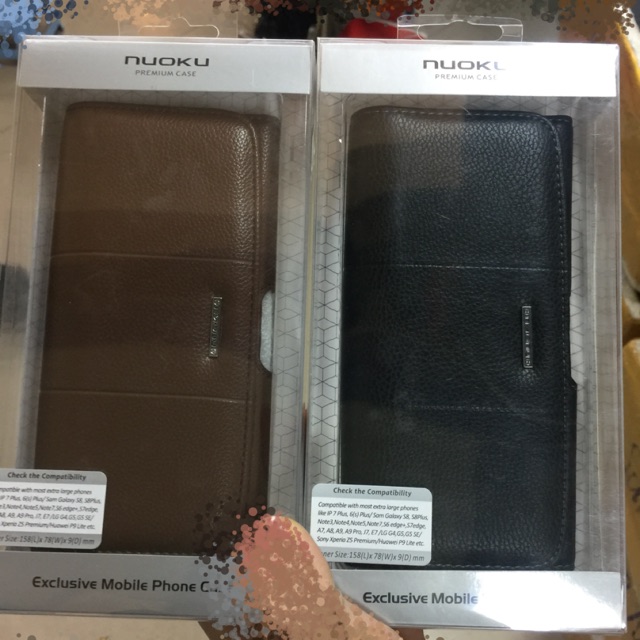 Bao da thắt lưng NUOKU -