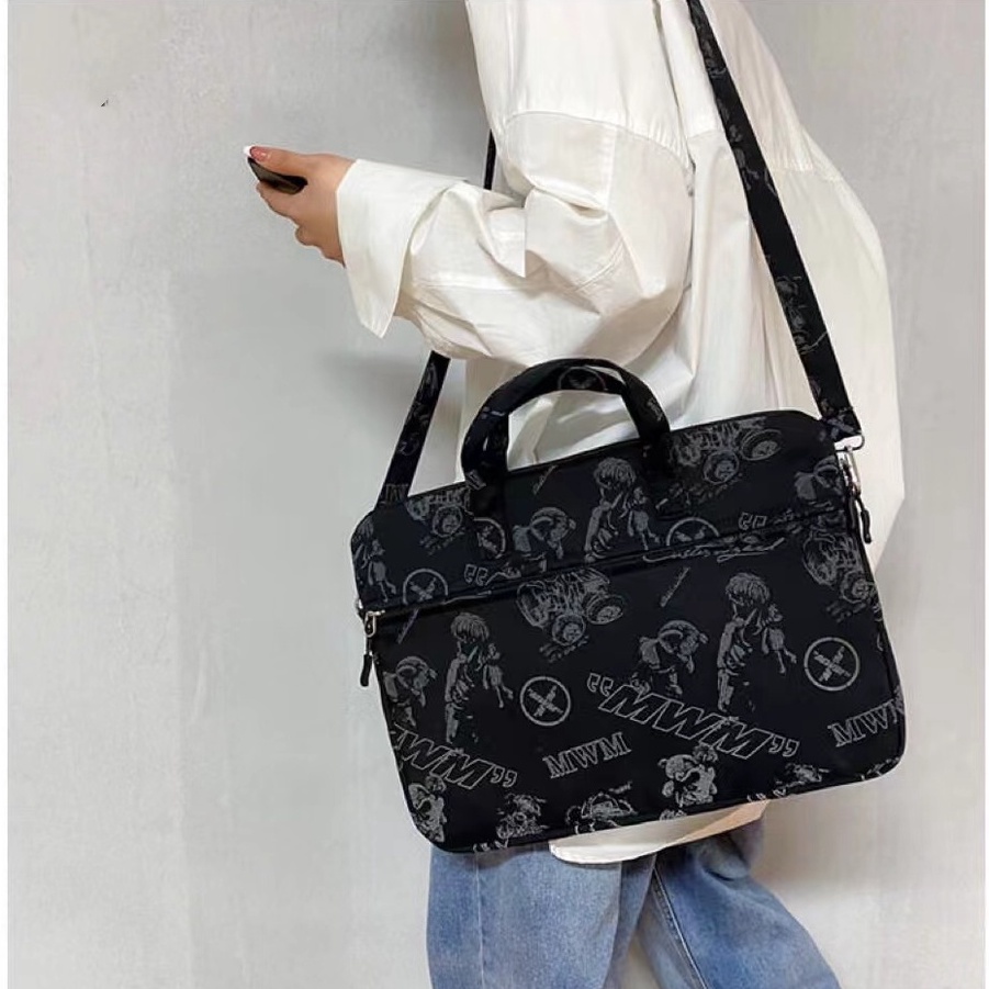 Túi Đựng laptop Cầm Tay In Họa Tiết graffiti Phản Quang Chống Sốc 10 11 13-inch Ốp