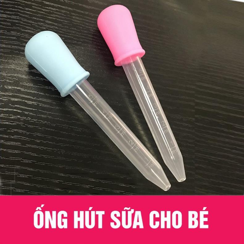 Ống (hút) bón sữa tiện dụng cho bé không chịu ty bình 5ml - an toàn cho bé