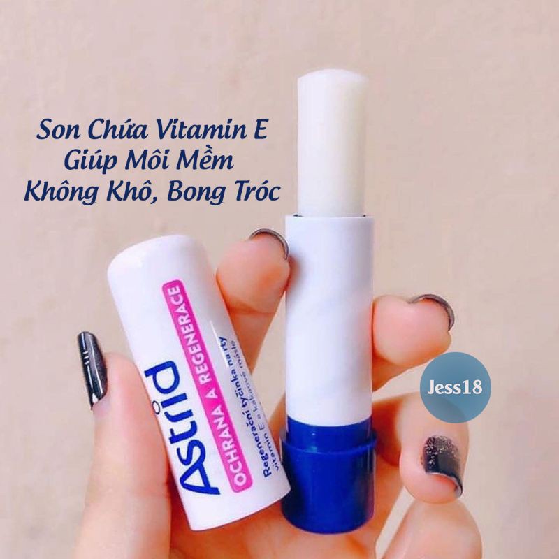 Son dưỡng Astrid từ mỡ hươu hàm lượng vitamin E cao dưỡng ẩm, hồng hào, căng min môi, không khô nẻ môi - Jess18 Săn Sale | BigBuy360 - bigbuy360.vn