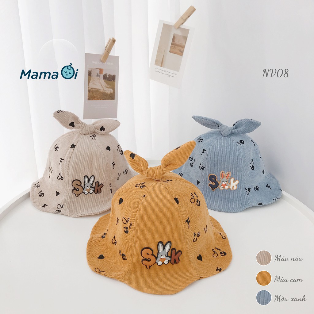 NVTH Mũ vành đáng yêu tổng hợp cho bé 3-36 tháng đội đi chơi của Mama Ơi - Thời trang cho bé