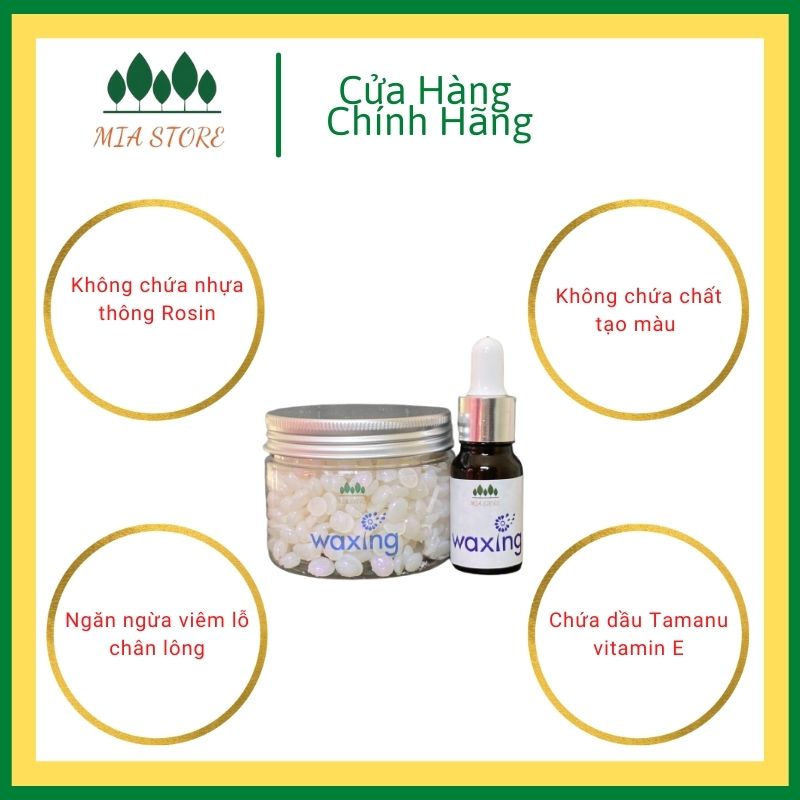 Sáp Wax Lông Nóng, Sáp Premier Siêu Bám Lông nhập khẩu wax lông tay chân ria mép vùng bikini an toàn dịu nhẹ