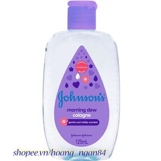 Nước Hoa 125ml Hương Ban Mai Johnson’s Baby Baby Cologne Morning Dew Chính Hãng.