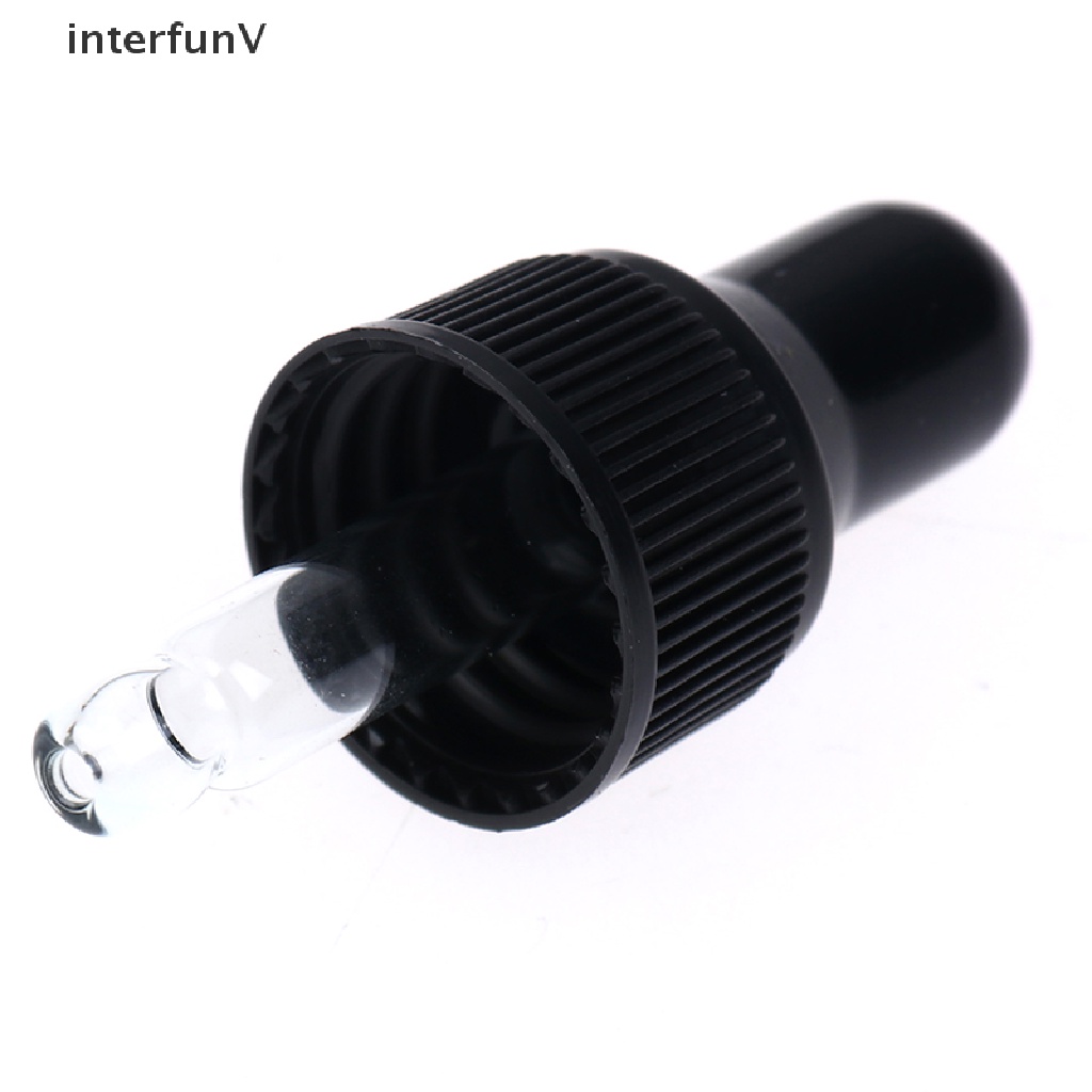 Set 10 Chai Thủy Tinh Đựng Tinh Dầu / Rau Củ 1ml 2ml 3ml 5ml Tiện Dụng