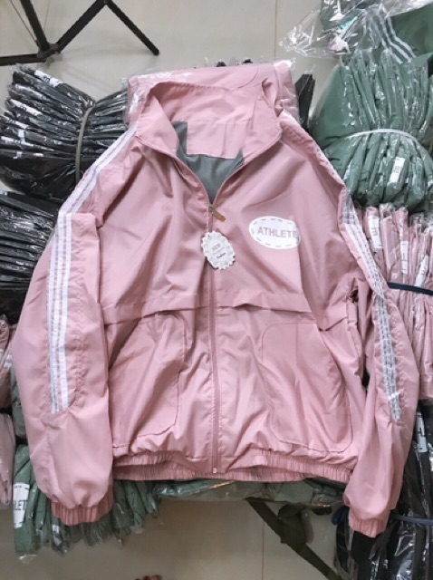 Áo khoác dù ATH tay 3 sọc | BigBuy360 - bigbuy360.vn