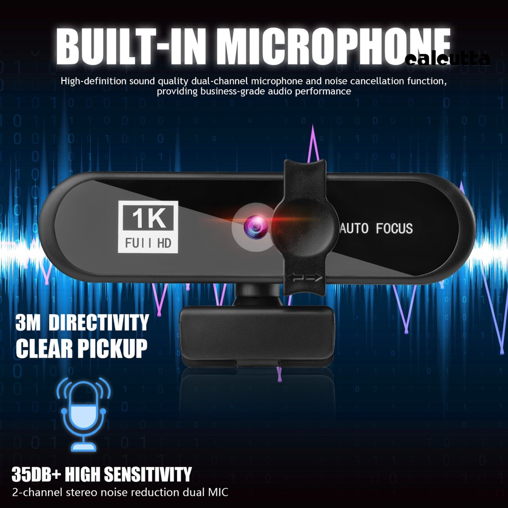 Webcam HD 1080p kèm micro chuyên dụng dành cho máy tính | BigBuy360 - bigbuy360.vn