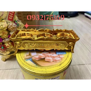 Khay vàng 3 chung cầu tài lộc