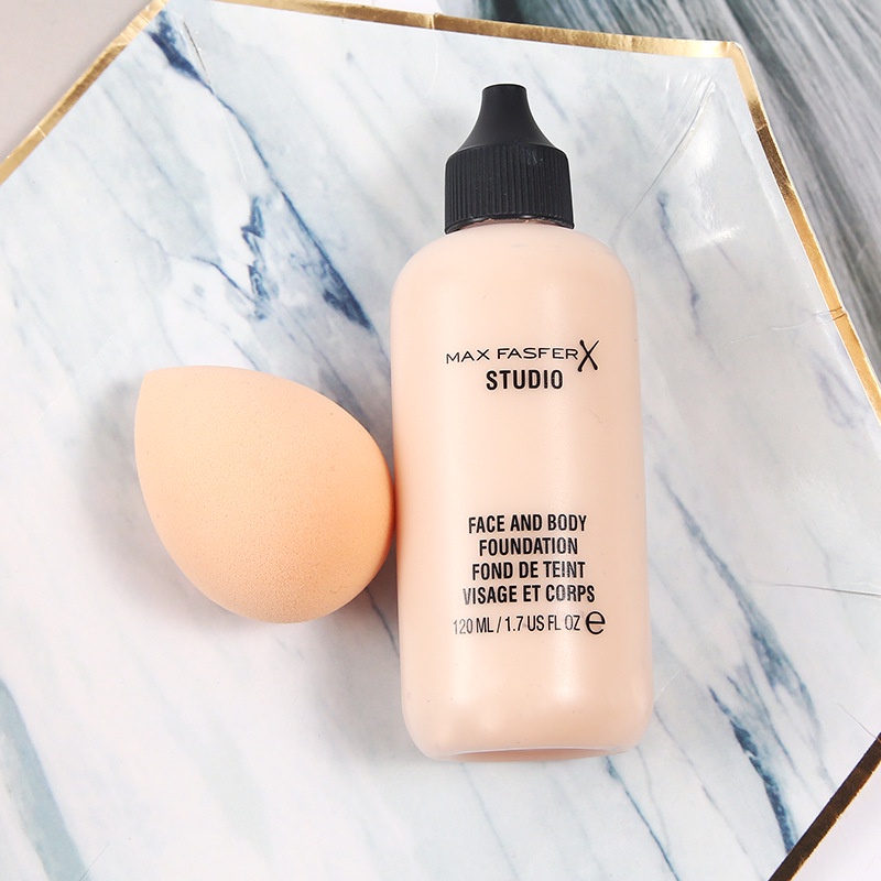 Kem nền dạng lỏng MAX FASFER dưỡng ẩm kiềm dầu chống nước lâu trôi