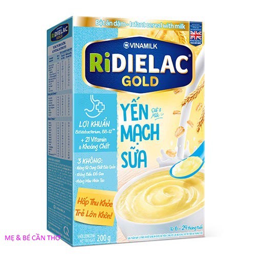 Bột ăn dặm RIDIELAC Đủ Vị  200g