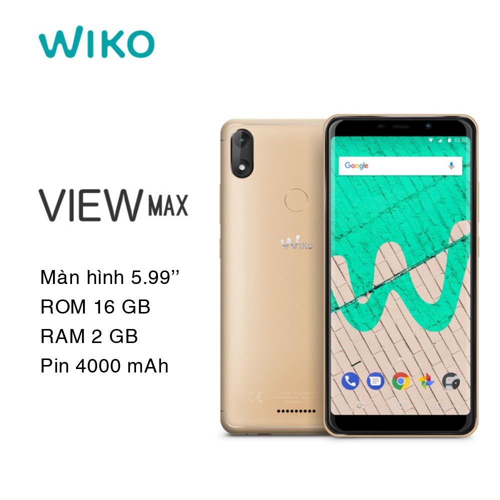 Điện Thoại WIKO View Max 2G/16GB - BH 1 đổi 1 trong 4 tháng - Hãng Phân Phối Chính Thức | BigBuy360 - bigbuy360.vn