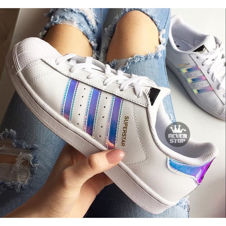 Giày HOT Giày ADIDAS SUPERSTAR HOLOGRAM cổ thấp nữ thế thao siêu xinh siêu chất giá rẻ | NeverStopShop.com 2020 x '\