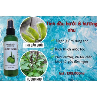 Tinh dầu bưởi Cô Ba Trâm