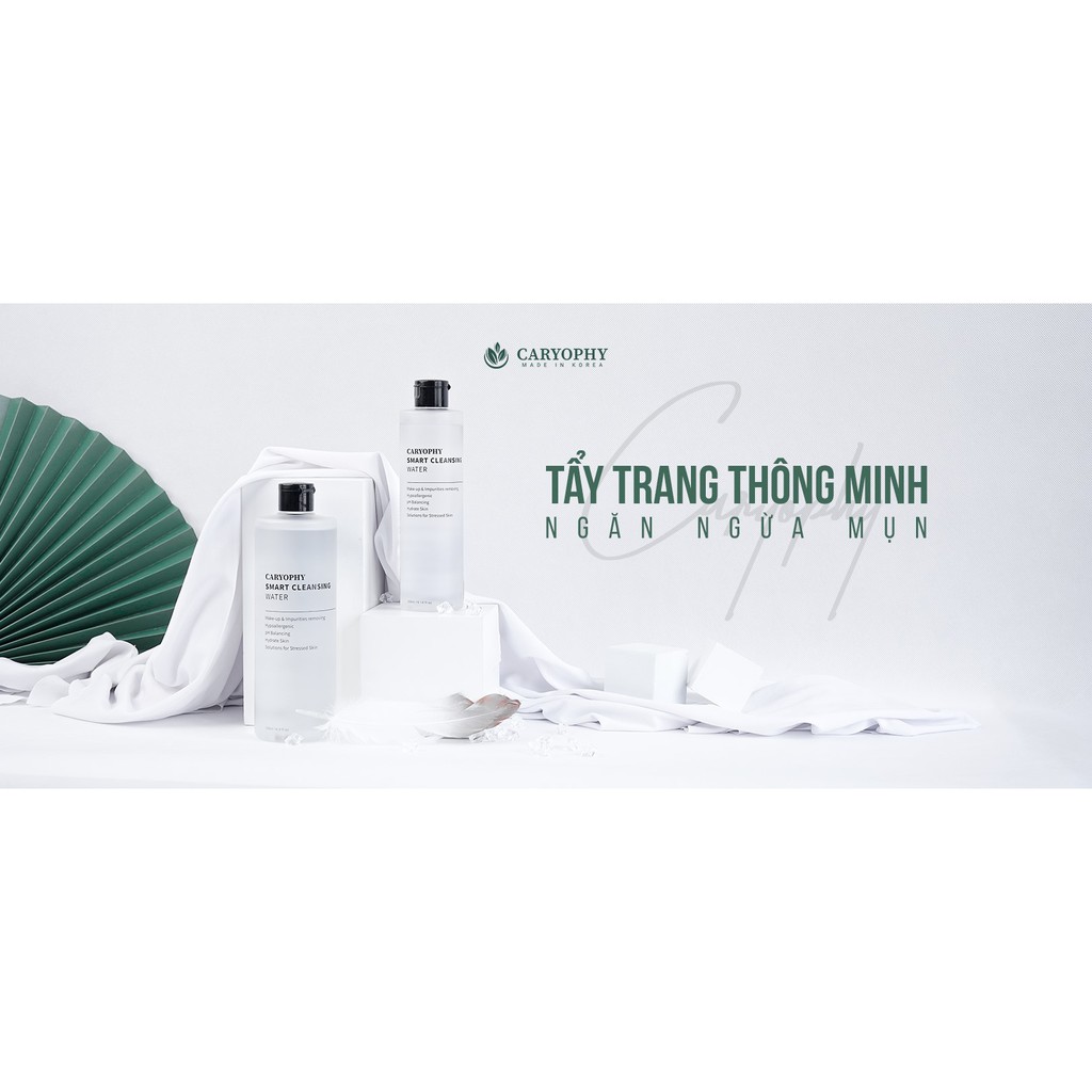 Nước tẩy Trang Thông Minh Caryophy Không chứa Cồn Smart Cleansing Water( CHUẨN AUTH)