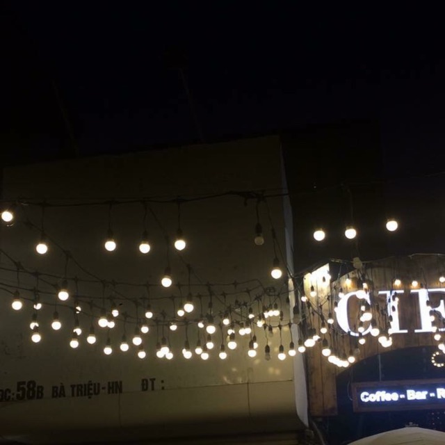 Đèn led đui thả 20 bóng 10m