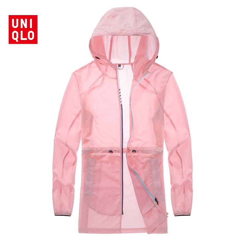 Uniqlo Áo Khoác Chống Nắng Thoáng Khí Siêu Nhẹ Màu Sắc Đơn Giản Thời Trang Cho Cặp Đôi