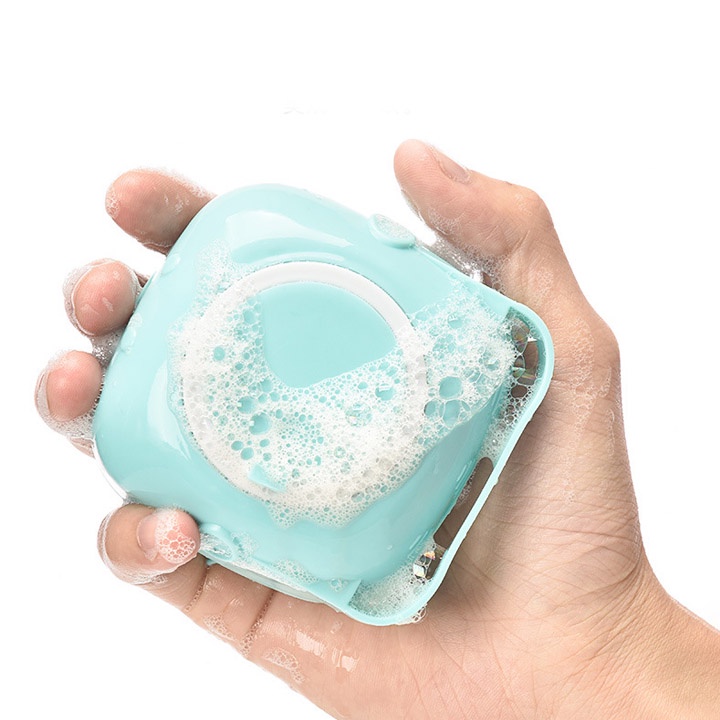 Bàn Chải Tắm Mát Xa Tạo Bọt Cho Chó Mèo Thú Cưng #Tintin Pet Store