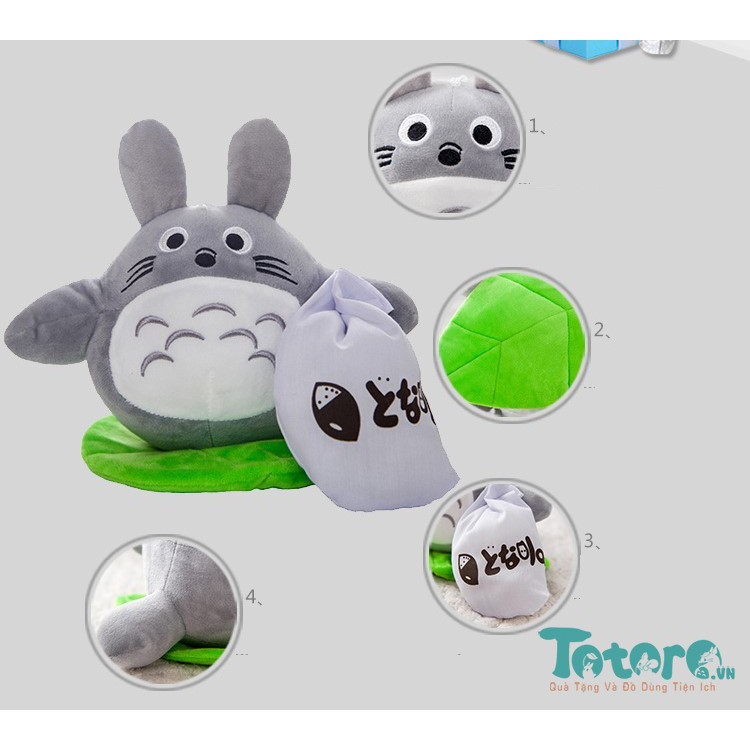 Thú bông Totoro ôm bồ hóng