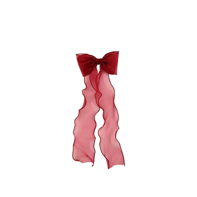 Kẹp Tóc Nơ Thả Dài Dịu Dàng Dễ Thương J20121801