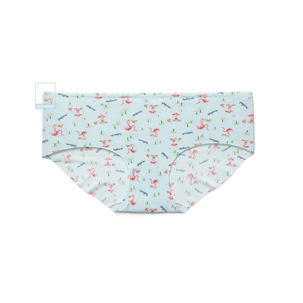  Quần lót su đúc cắt viền hoạ tiết dễ thương BOM SISTER Q1620 | BigBuy360 - bigbuy360.vn