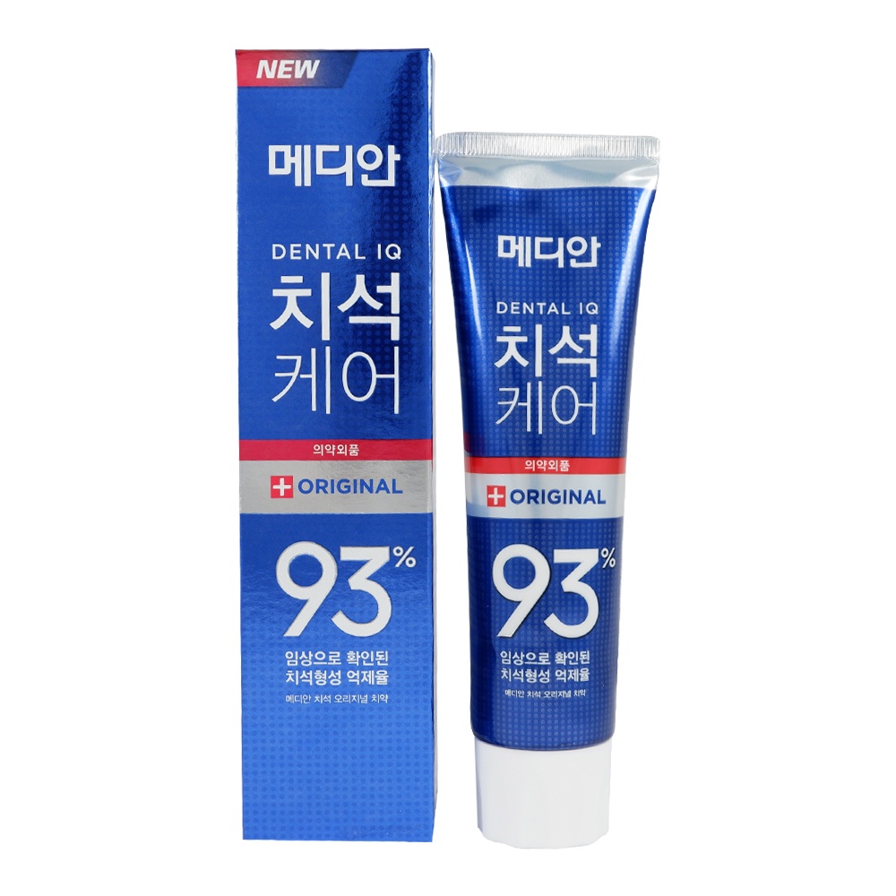 Kem đánh răng Median ngừa sâu răng, viêm nướu cho răng nhạy cảm Dental IQ 93% 120g NPP Shoptido