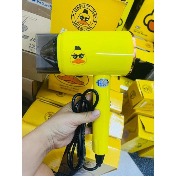 Máy sấy tóc mini hình vịt vàng siêu hót 2022