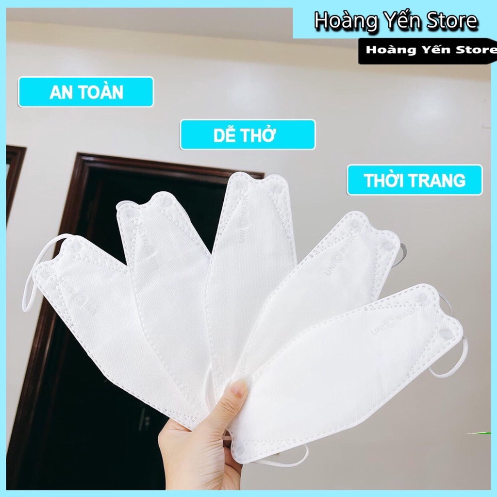 [Giày.Hoàng Yến] Khẩu trang KF94 Uni M, Kháng khuẩn, chống bụi PM2.5