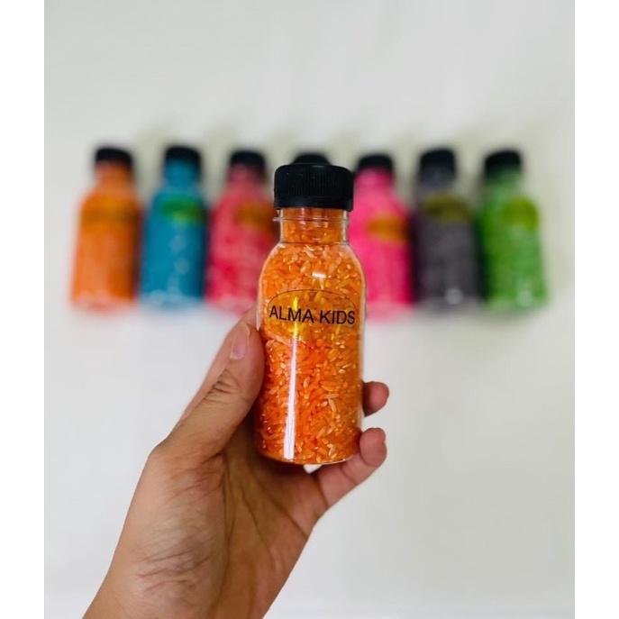 Gạo 10 màu đồ chơi phát triển trí tuệ cho bé