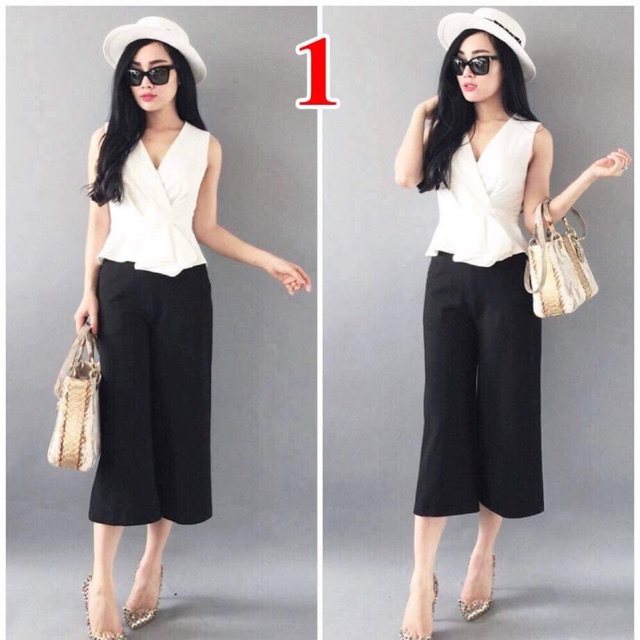 Quần Culottes Ống rộng