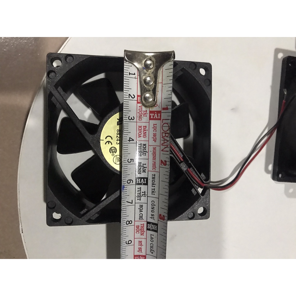Quạt tản nhiệt 12v tản nhiệt chip led kích thước 80x80x1.5mm, làm mát, đèn chế thuỷ sinh