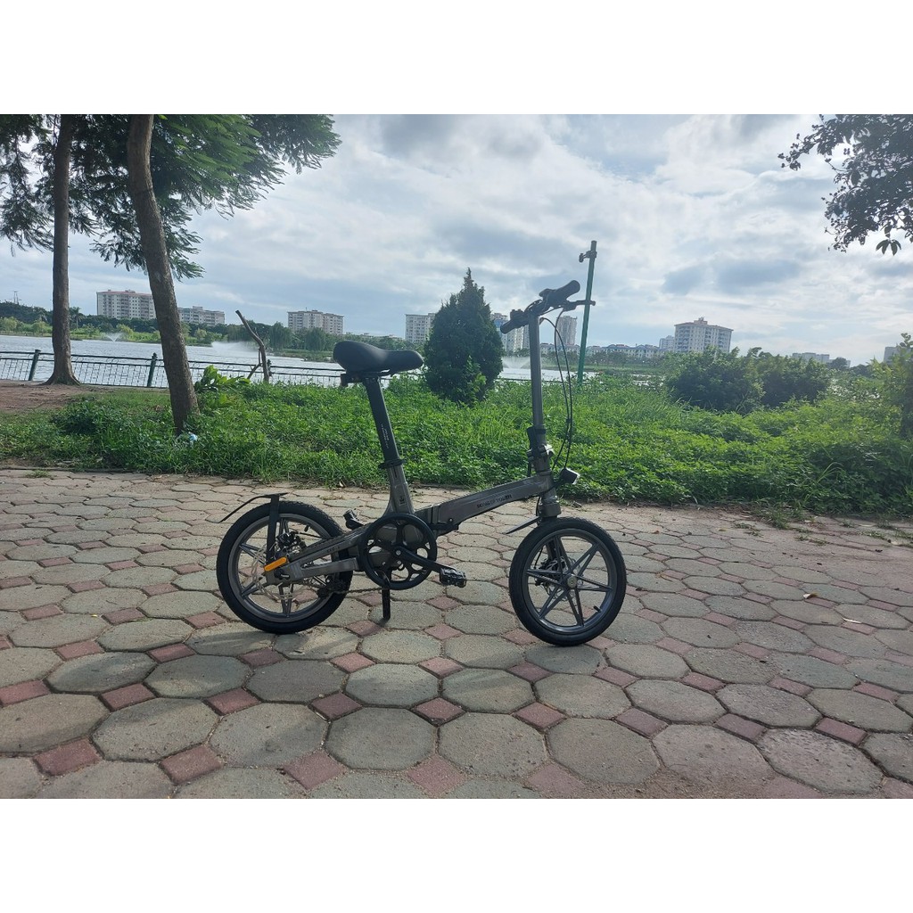 Xe đạp trợ điện Song of Youth CFD2 - màu ghi