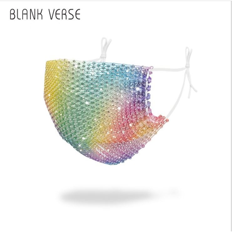 [HÀNG MỚI VỀ] Khẩu Trang Đính Đá Pha Lê Kim Sa Lấp Lánh Kim Tuyến Khẩu Trang Hot Trend Tiktok Sắc Màu Nhiều Màu | BigBuy360 - bigbuy360.vn