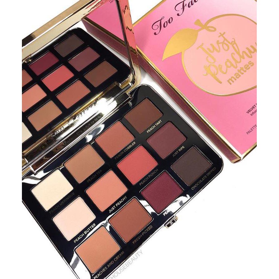 BẢNG MẮT TOO FACED JUST PEACHY MATTE