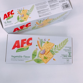 Bánh mặn AFC vị lúa mì 8 gói 200g
