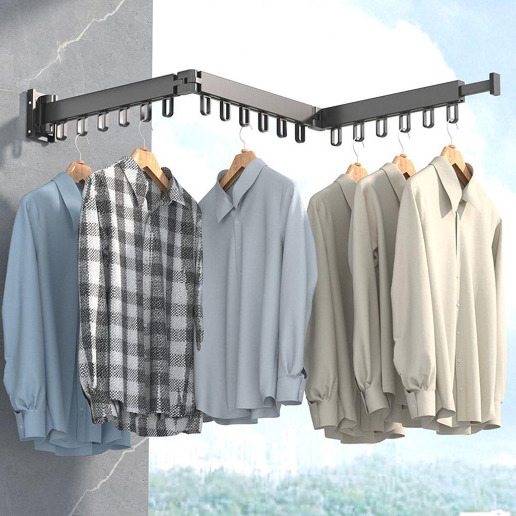 Epoch 1 Móc Phơi Đồ Gắn Tường Tiết Kiệm Không Gian Có Thể Thu Gọn