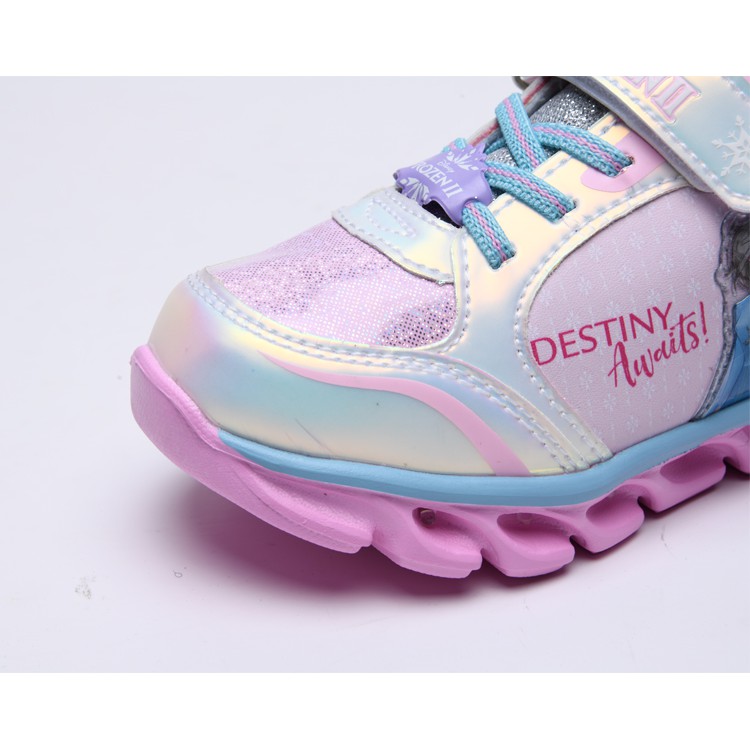 Giày phát sáng cho bé gái công chúa Elsa siêu nhẹ đi học, đi chơi