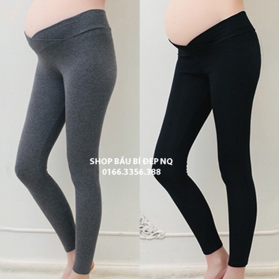 Quần bầu legging cạp chéo thoải mái hơn, tiện lợi hơn