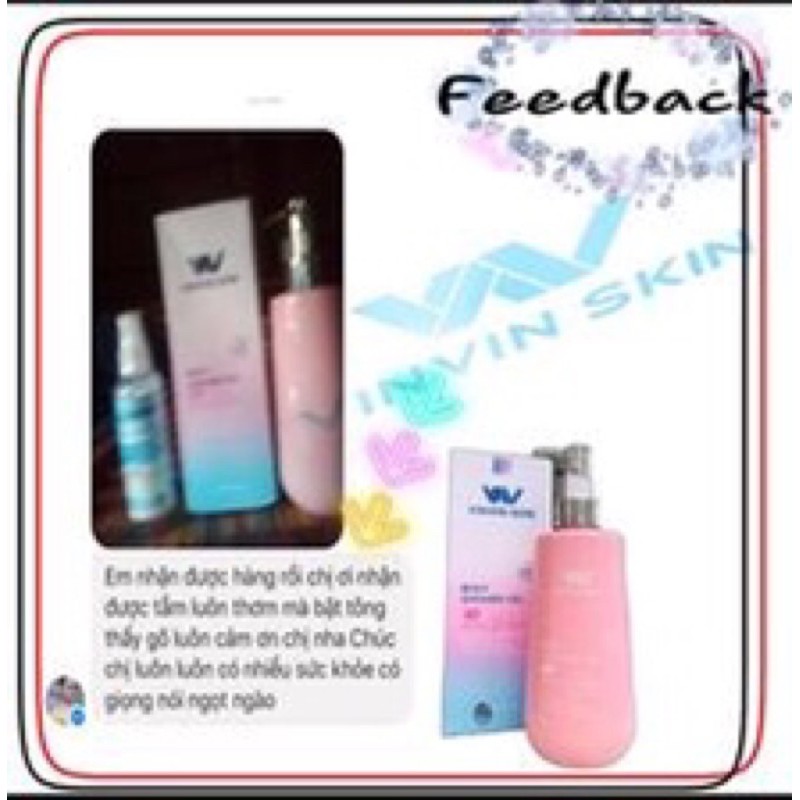 ( Chính hãng)SỮA TẮM DƯỠNG TRẮNG DA CHIẾT XUẤT HOA HỒNG - VINVIN SKIN TRẮNG HỒNG TỪ BÊN TRONG, NGĂN NGỪA LÃO HOÁ | BigBuy360 - bigbuy360.vn