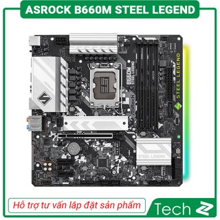 Mainboard ASROCK B660M STEEL LEGEND (Intel B660, Socket 1700, M-ATX, 4 khe RAM DDR4)