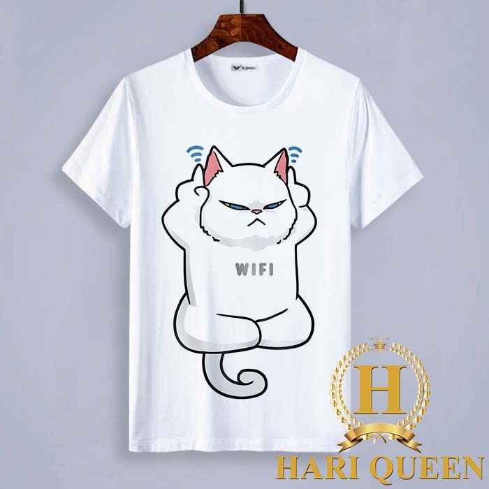 [RẺ VÔ ĐỊCH] Áo phông in hình chó và mèo các mẫu siêu hot - Áo Thun Nam Nữ Unisex Freesize Form 55kg