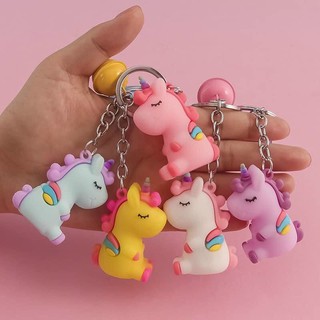 [Rẻ vô địch] Móc khóa cute - Ngựa 1 sừng