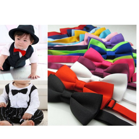 Nơ đeo cổ xinh xắn tùy chọn màu cho bé
