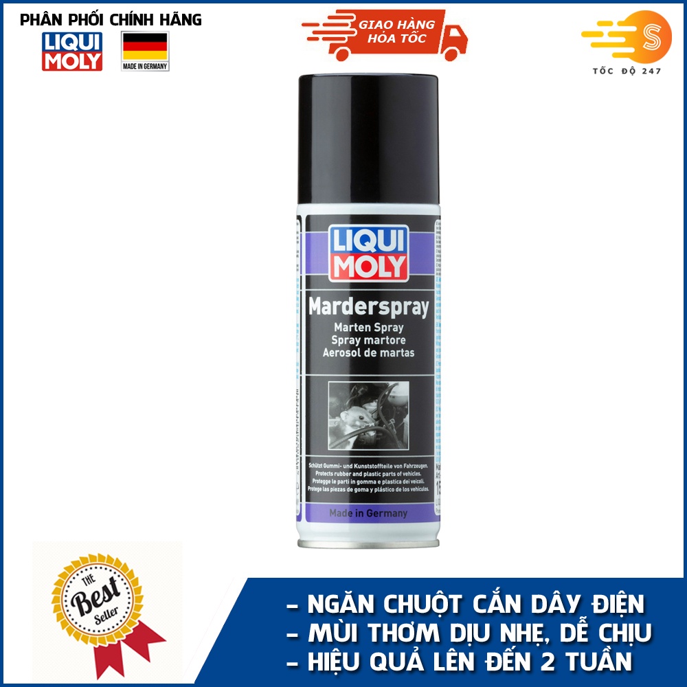 Chai xịt chống chuột, đuổi chuột Liqui Moly 1515